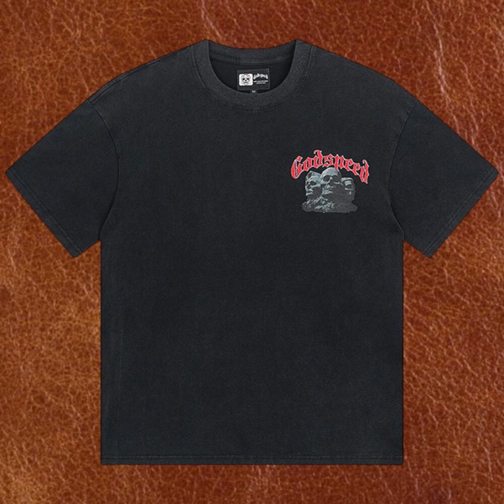 Men's Black Short Sleeve Godspeed